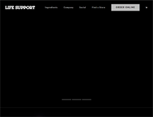 Tablet Screenshot of lifesupport.com